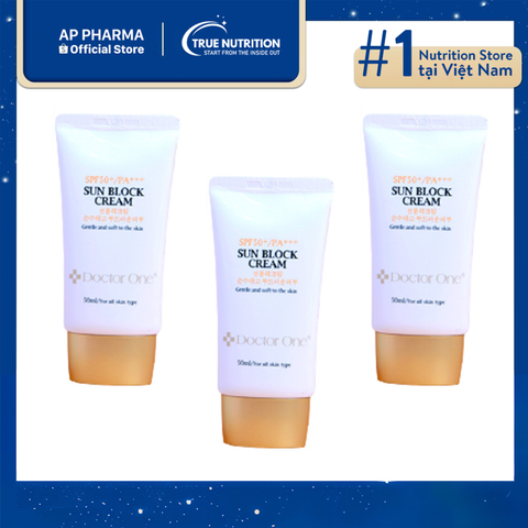  Sunblock Cream Spf 50 Pa+++ Kem Chống Nắng Hiệu Quả Và Lành Tính 