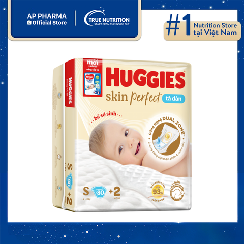  Tã Dán Huggies 4-8 kg: Công Nghệ Thấm Hút Cho Làn Da Nhạy Cảm Của Bé 