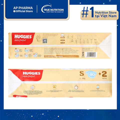  Tã Dán Huggies 4-8 kg: Công Nghệ Thấm Hút Cho Làn Da Nhạy Cảm Của Bé 