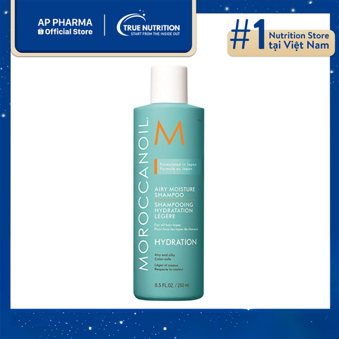  Dầu Gội Dưỡng Ẩm Moroccanoil Airy Moisture có tốt không? Giá bao nhiêu? 
