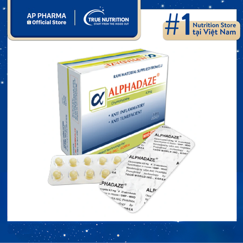  Thuốc Alphadaze Là Thuốc Gì? Công Dụng, Cách Dùng và Lưu Ý Sử Dụng 