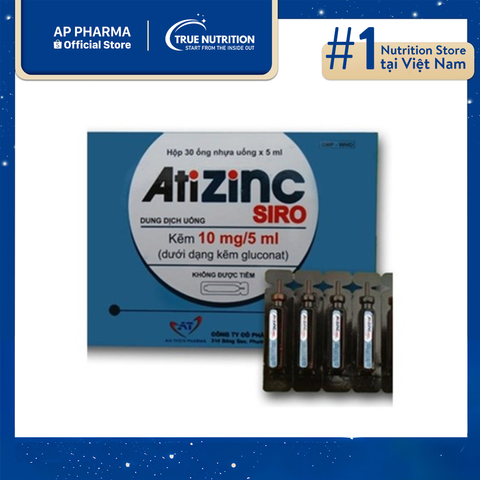  Thuốc Atisyrup Zinc Là Thuốc Gì? thành phần, công dụng và cách dùng 