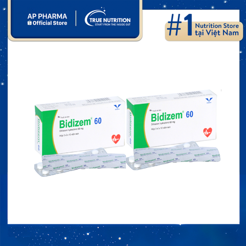  Thuốc Bidizem 60 Là Thuốc Gì? Thành Phần, Công Dụng Và Cách Dùng 