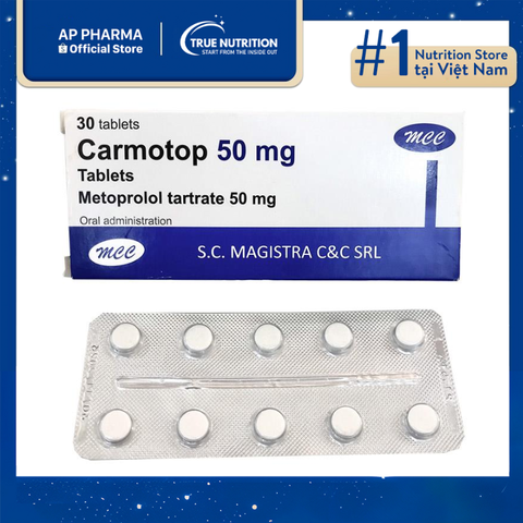  Thuốc Carmotop 50 Là Thuốc Gì? Công Dụng, Cách Dùng và Lưu Ý Sử Dụng 