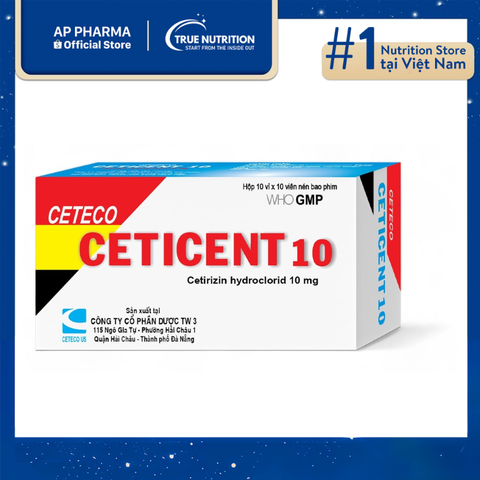  Thuốc Ceticent 10 - Chỉ Định, Công Dụng, Cách Dùng Và Lưu Ý Sử Dụng 