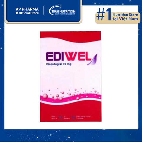 Thuốc Ediwel 75mg Là Thuốc Gì? Thông Tin Thuốc, Lưu Ý Cách Sử Dụng 