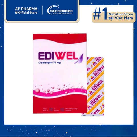  Thuốc Ediwel 75mg Là Thuốc Gì? Thông Tin Thuốc, Lưu Ý Cách Sử Dụng 