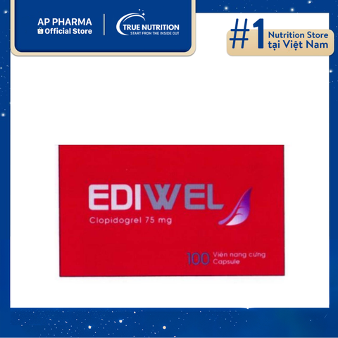  Thuốc Ediwel 75mg Là Thuốc Gì? Thông Tin Thuốc, Lưu Ý Cách Sử Dụng 