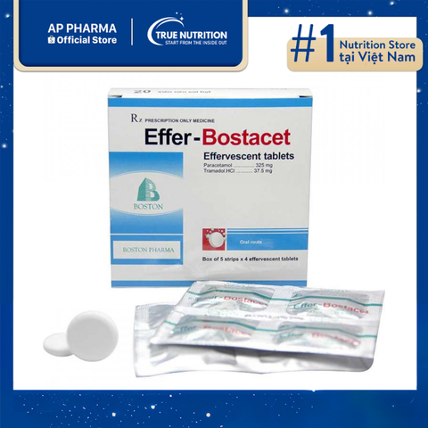  Thuốc Effer-Bostacet Là Thuốc Gì? Thông Tin Thuốc, Lưu Ý Cách Sử Dụng 