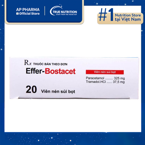  Thuốc Effer-Bostacet Là Thuốc Gì? Thông Tin Thuốc, Lưu Ý Cách Sử Dụng 