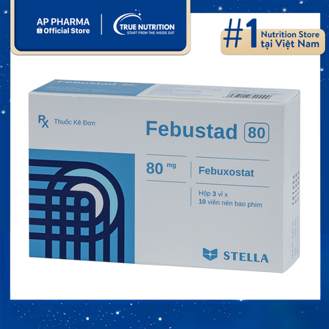  Thuốc Febustad 80 Là Thuốc Gì? Thông Tin Thuốc, Lưu Ý Cách Sử Dụng 