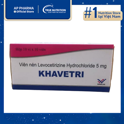  Thuốc Khavetri 5mg là thuốc gì? Có tác dụng gì? 