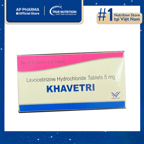  Thuốc Khavetri 5mg là thuốc gì? Có tác dụng gì? 