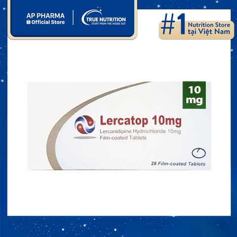  Thuốc Lercatop 10mg là thuốc gì? Công dụng, giá bao nhiêu 