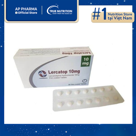 Thuốc Lercatop 10mg là thuốc gì? Công dụng, giá bao nhiêu 