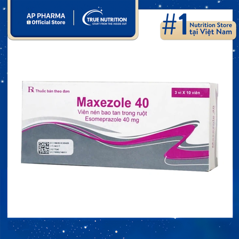  Thuốc Maxezole 40 - Chỉ Định, Công Dụng Thông Tin Thuốc Và Cách Dùng 