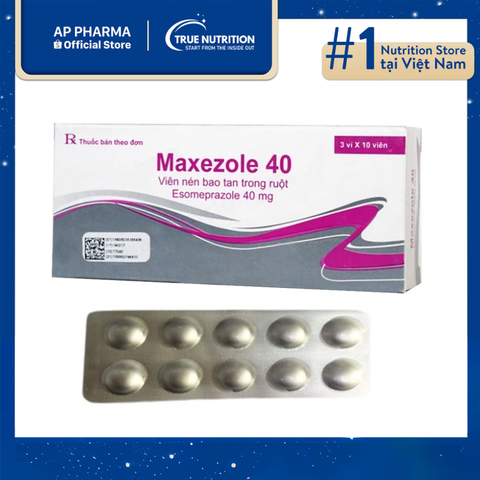  Thuốc Maxezole 40 - Chỉ Định, Công Dụng Thông Tin Thuốc Và Cách Dùng 