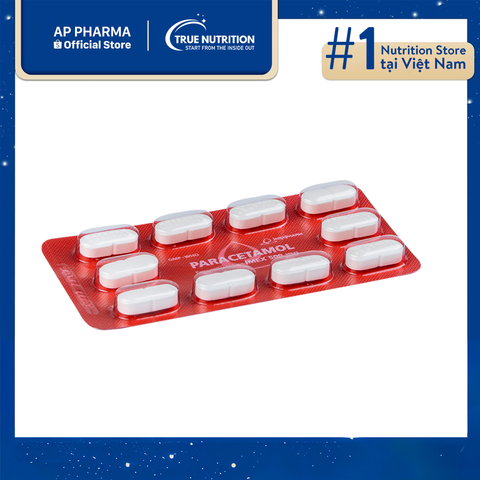  Thuốc PARACETAMOL IMEX 500mg là thuốc gì? Trị bệnh gì? 