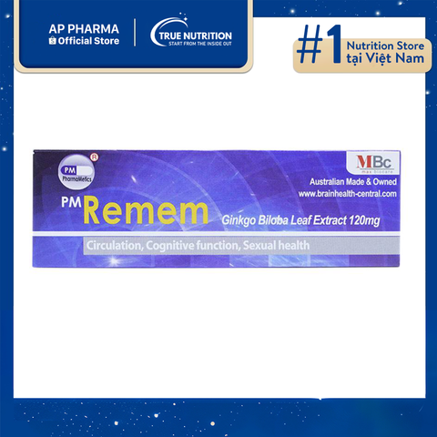  Thuốc PM Remem 120mg Giá Bao Nhiêu? Thành Phần Và Lưu Ý Khi Dùng 