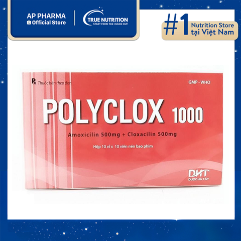  Thuốc Polyclox 1000 Có Tác Dụng Gì? Thông Tin Thuốc, Lưu Ý Khi Sử Dụng 