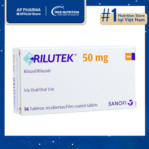  Thuốc Rilutek 50mg Mua Ở Đâu? Giá Bao Nhiêu? Thành Phần, Chỉ Định Dùng 
