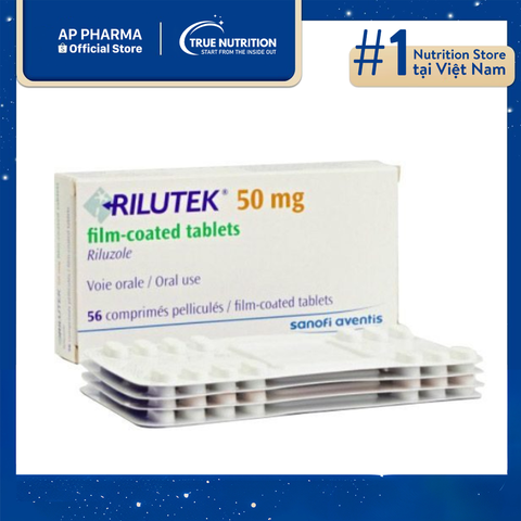  Thuốc Rilutek 50mg Mua Ở Đâu? Giá Bao Nhiêu? Thành Phần, Chỉ Định Dùng 