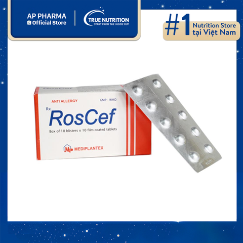  Thuốc Roscef Là Thuốc Gì? Công Dụng, Cách Dùng và Lưu Ý Sử Dụng 