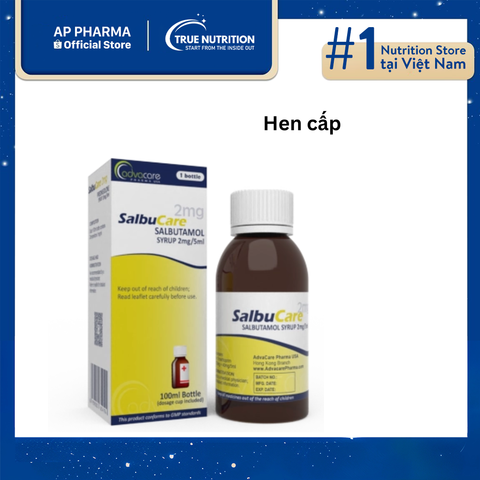  Thuốc Salbucare: Tác Dụng, Chỉ Định, Thông Tin Thuốc Và Cách Dùng 