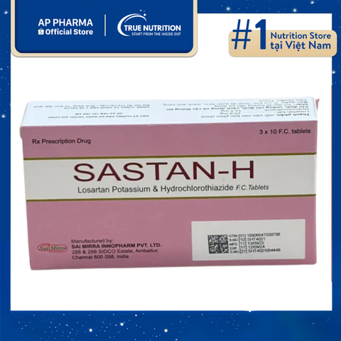  Thuốc Sastan-H Là Thuốc Gì? Công Dụng, Cách Dùng và Lưu Ý Sử Dụng 