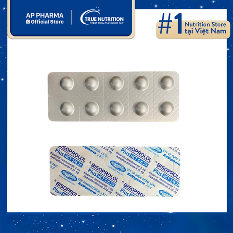  Thuốc SaviPharma SaviProlol Plus HCT 5/6.25mg 