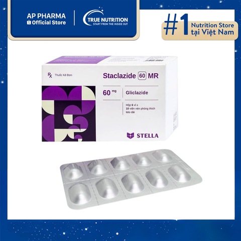  Thuốc Staclazide 60 MR: Thành Phần, Chỉ Định, Liều Dùng Và Lưu Ý Sử Dụng 