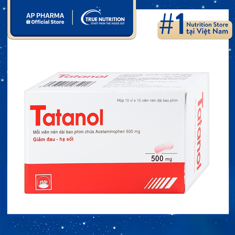  Thuốc Tatanol Tác Dụng Gì? Giá Bao Nhiêu? Liều Dùng Và Lưu Ý Khi Dùng 