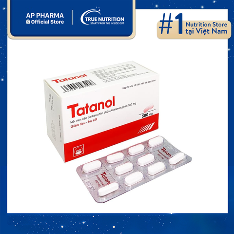  Thuốc Tatanol Tác Dụng Gì? Giá Bao Nhiêu? Liều Dùng Và Lưu Ý Khi Dùng 
