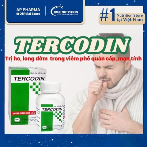  Thuốc Tercodin Trị Bệnh Gì? Giá Bao Nhiêu, Cần Lưu Ý Gì Khi Dùng 