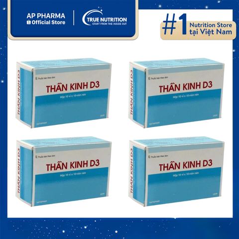 Thuốc Thần Kinh D3 (Viên Nén) Có Tác Dụng Gì? Thông Tin Và Cách Dùng 