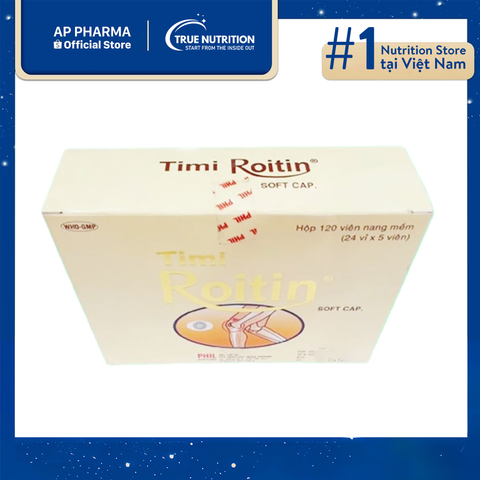 Thuốc Timi Roitin Giá Bao Nhiêu? Có Tác Dụng Gì? Thành Phần Và Chỉ Định 