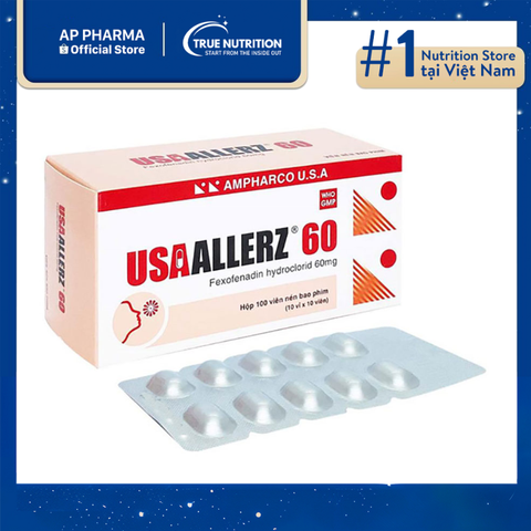  Thuốc Usaallerz 60 Là Thuốc Gì? Thành Phần Và Lưu Ý Cách Sử Dụng 