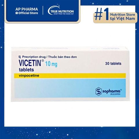  Thuốc Vicetin Là Thuốc Gì? Trị Bệnh Gì? Giá Bao Nhiêu? Tác Dụng Gì? 