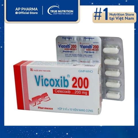  Thuốc Vicoxib 200mg Trị Bệnh Gì? Là Thuốc Gì? Giá Bao Nhiêu? 