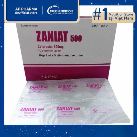  Thuốc Zaniat 500 Là Thuốc Gì? Giá Bao Nhiêu? Uống Khi Nào? 