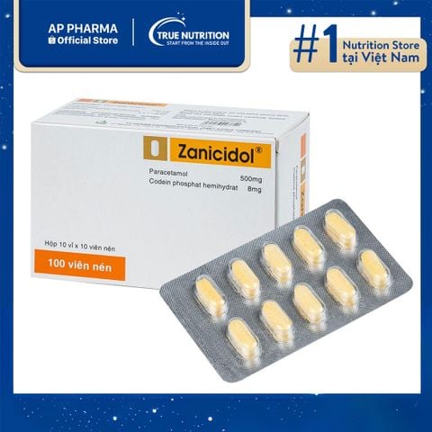  Thuốc Zanicidol 500mg Trị Bệnh Gì? Có Tác Dụng Gì? Giá Bao Nhiêu? 