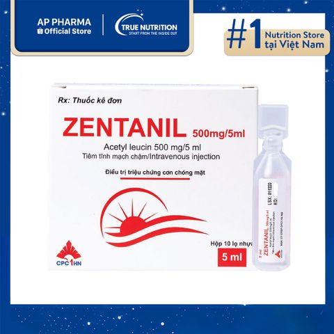  Thuốc Zentanil 500mg/5ml Có Tác Dụng Gì? Giá Bao Nhiêu? Là Thuốc Gì? 