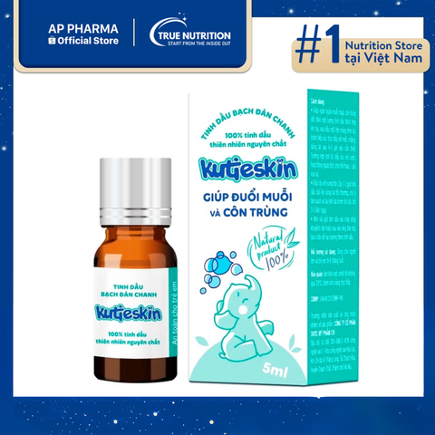  Tinh Dầu Bạch Đàn Chanh Kutieskin - Bảo Vệ Làn Da Khỏi Côn Trùng 