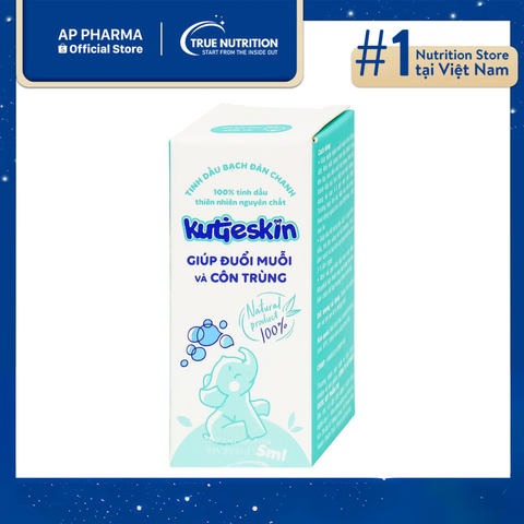  Tinh Dầu Bạch Đàn Chanh Kutieskin - Bảo Vệ Làn Da Khỏi Côn Trùng 