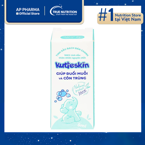  Tinh Dầu Bạch Đàn Chanh Kutieskin - Bảo Vệ Làn Da Khỏi Côn Trùng 