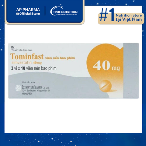  Thuốc Tominfast 40mg Là Thuốc Gì? Thông Tin Thuốc, Lưu Ý Cách Sử Dụng 