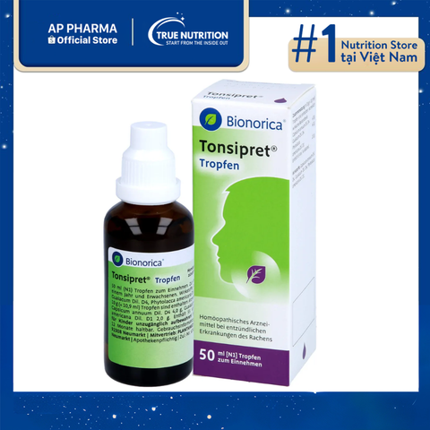  Siro Bionorica Tonsipret Đức trị viêm họng - 50ml 