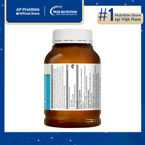  Dầu Cá Blackmores Odourless Fish Oil có tốt không? Thành phần, tác dụng 
