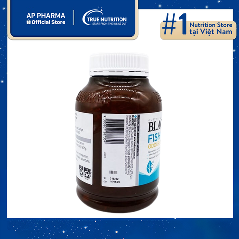 Dầu Cá Blackmores Odourless Fish Oil có tốt không? Thành phần, tác dụng 