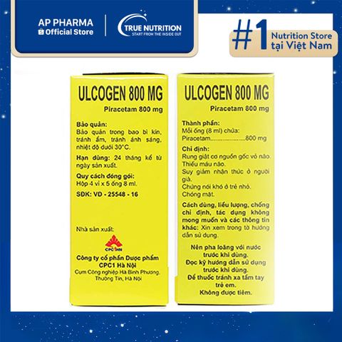  Thuốc Ulcogen 800mg Là Thuốc Gì? Có Tác Dụng Gì? Chỉ Định, Công Dụng 
